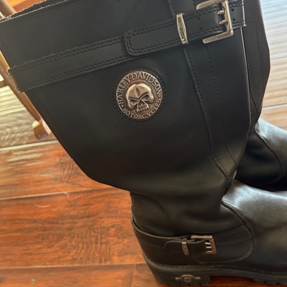 Harley-Davidson Men's Black Riding Boots